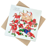 Tis The Season To Get Trollied | Christmas Card